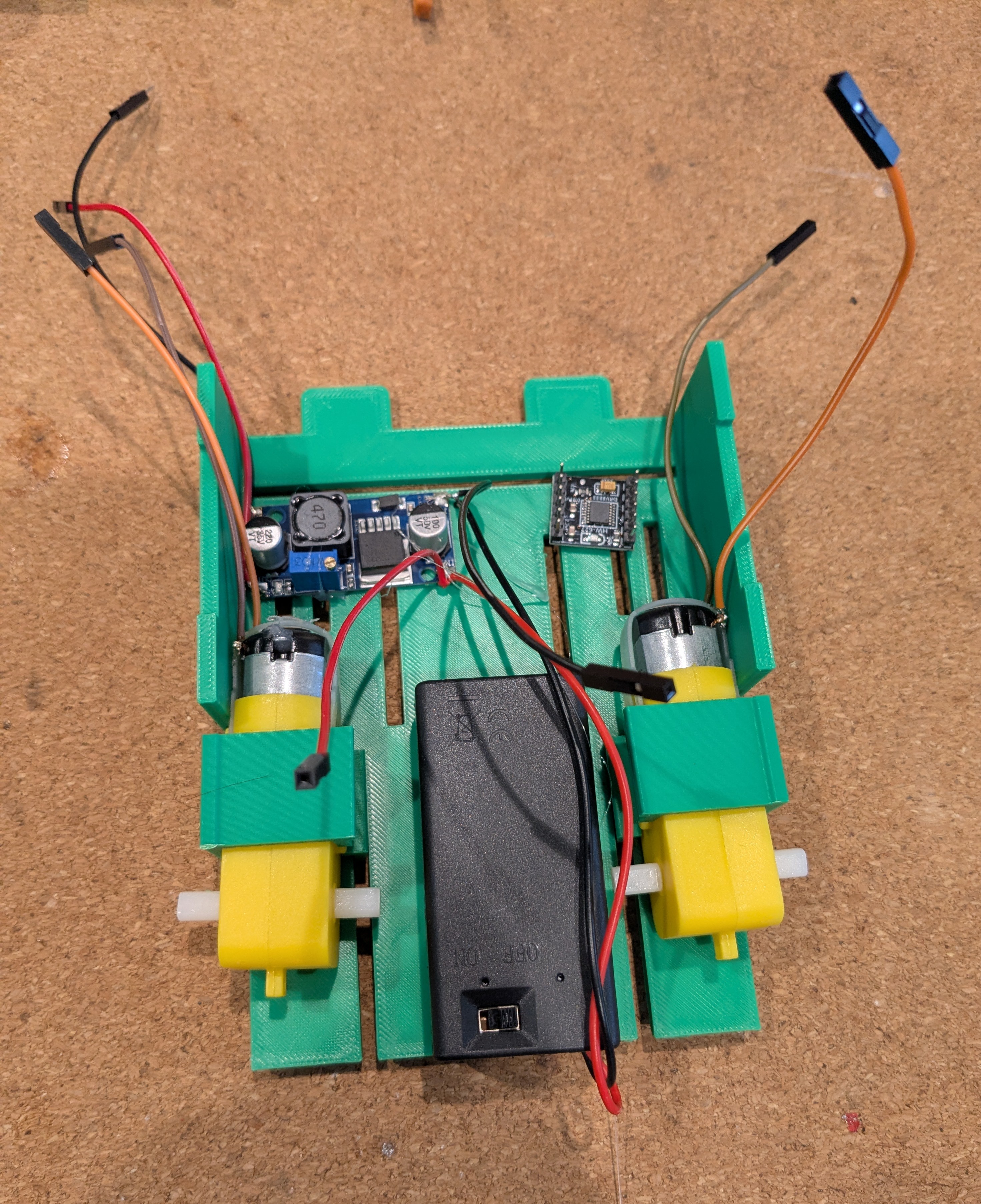 Robot building session